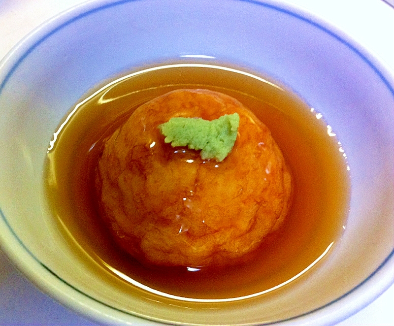 がんもどきのあんかけ